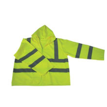 100% Polyester High Visibility Long Sleeve Reflective Safety Vest